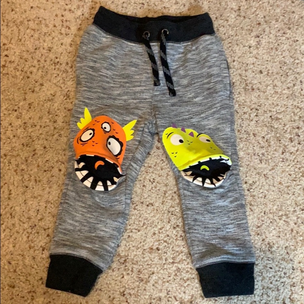 Cat & Jack Toddler Boys “Monster” Knee Patch Pants